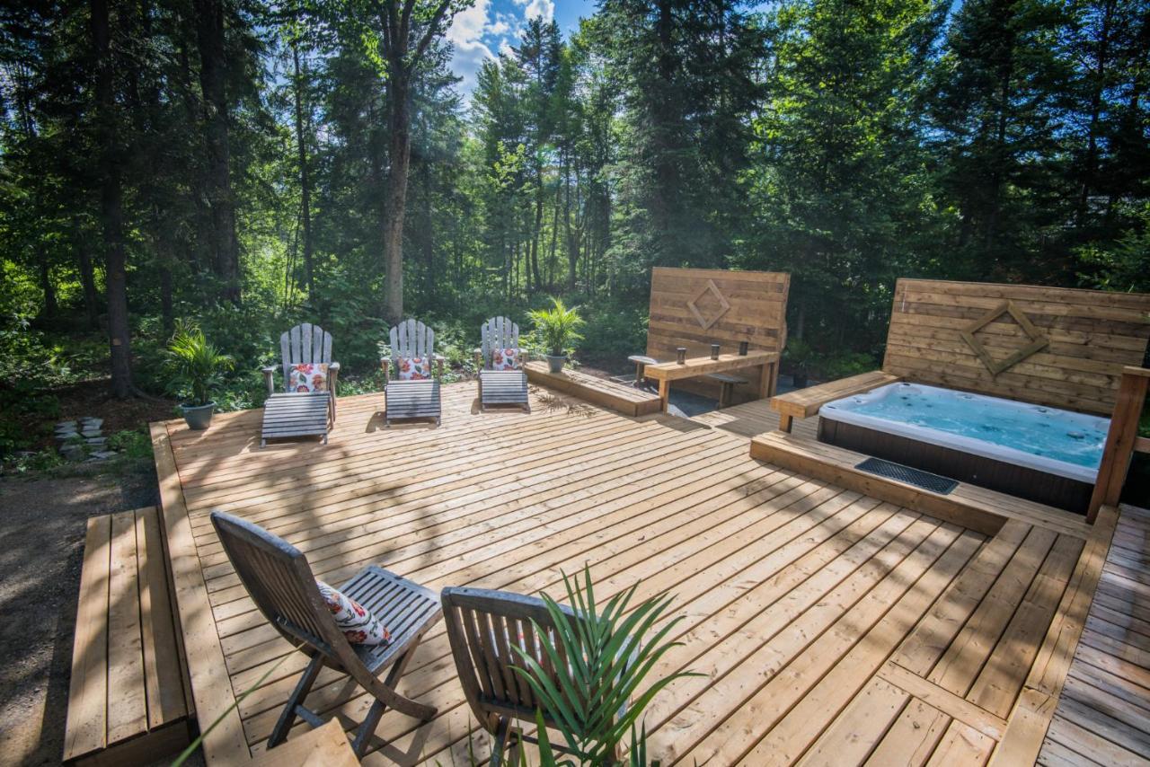 Chalet Chevreuil Zen Lac-Superieur Exterior foto